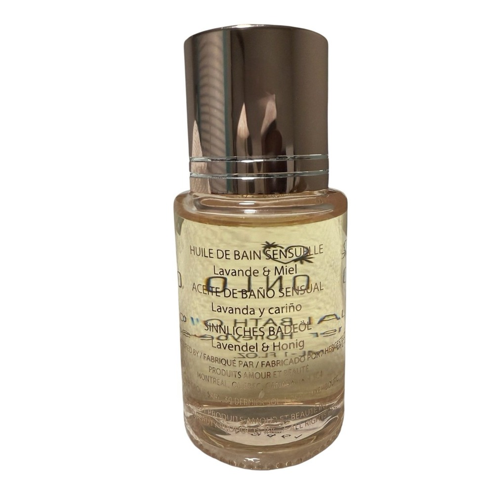 High On Love sensual bath oil lavender honey 1oz Rare HTF